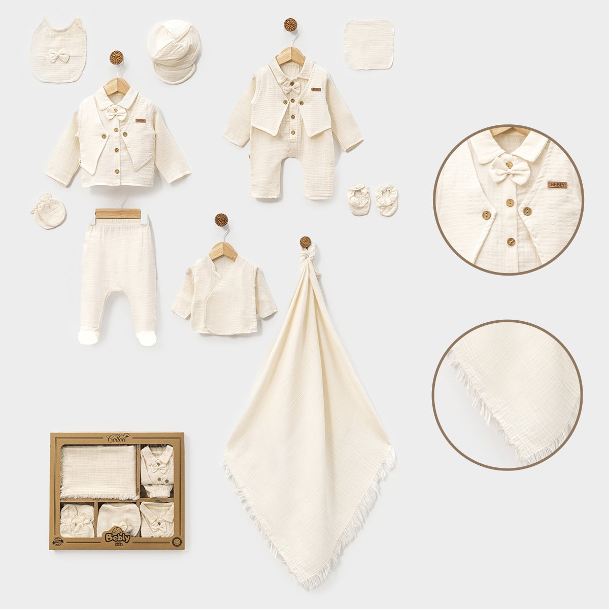 GENTLEMEN - PREMIUM MUSLIN WELCOME SET