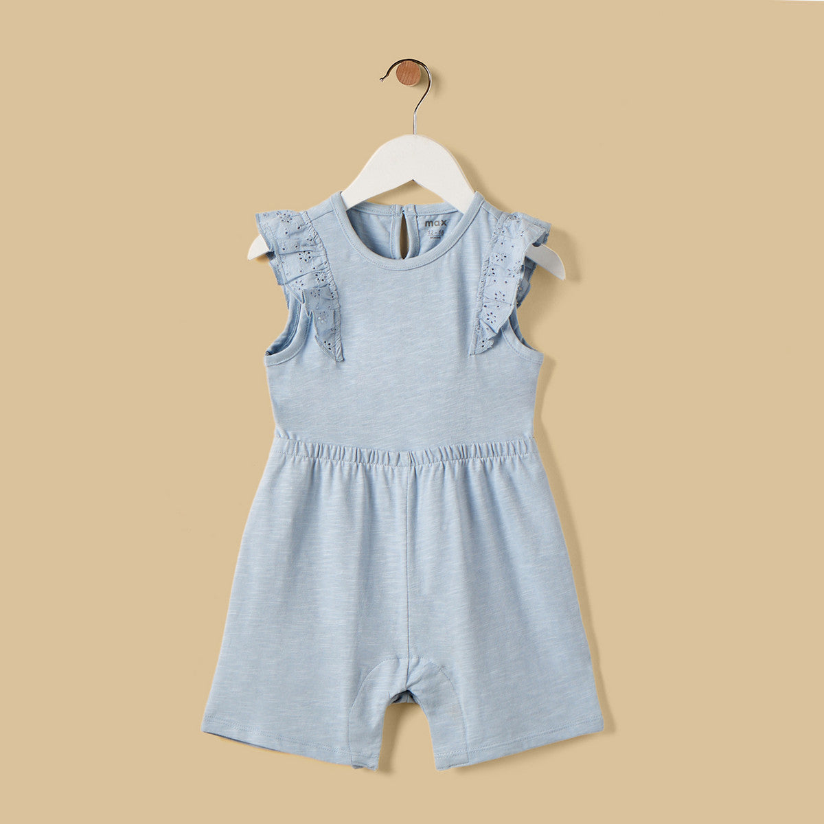 MAX-Pack of 2 - Assorted Cotton Playsuit