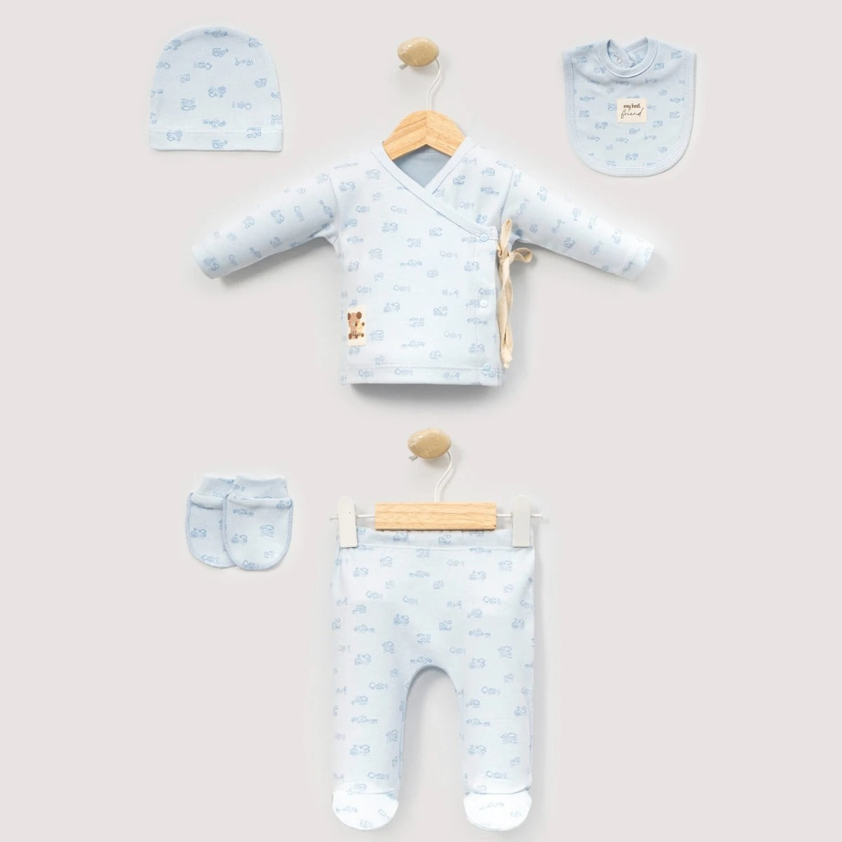 MC-COTTON-5PC WELCOME SET