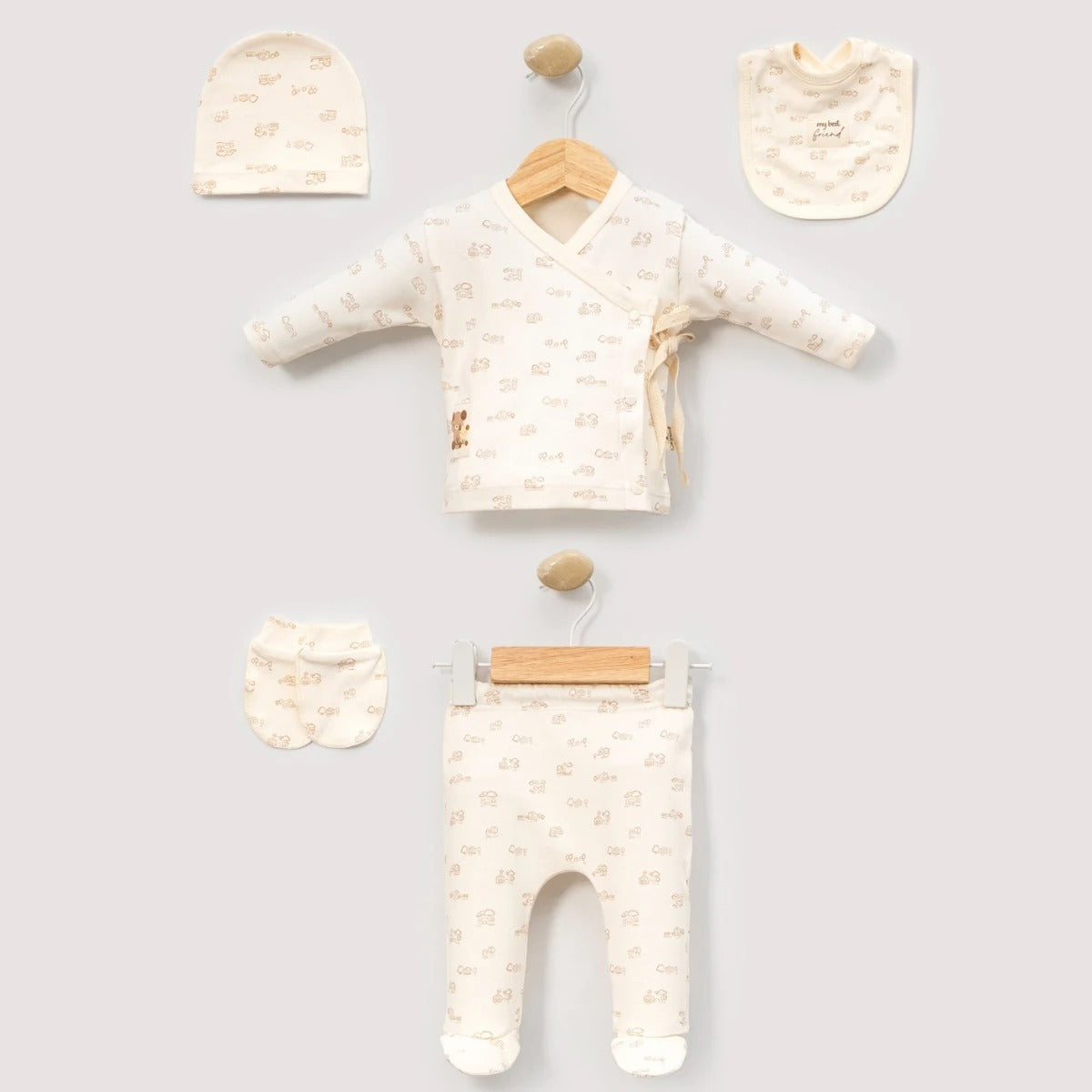 MC-COTTON-5PC WELCOME SET