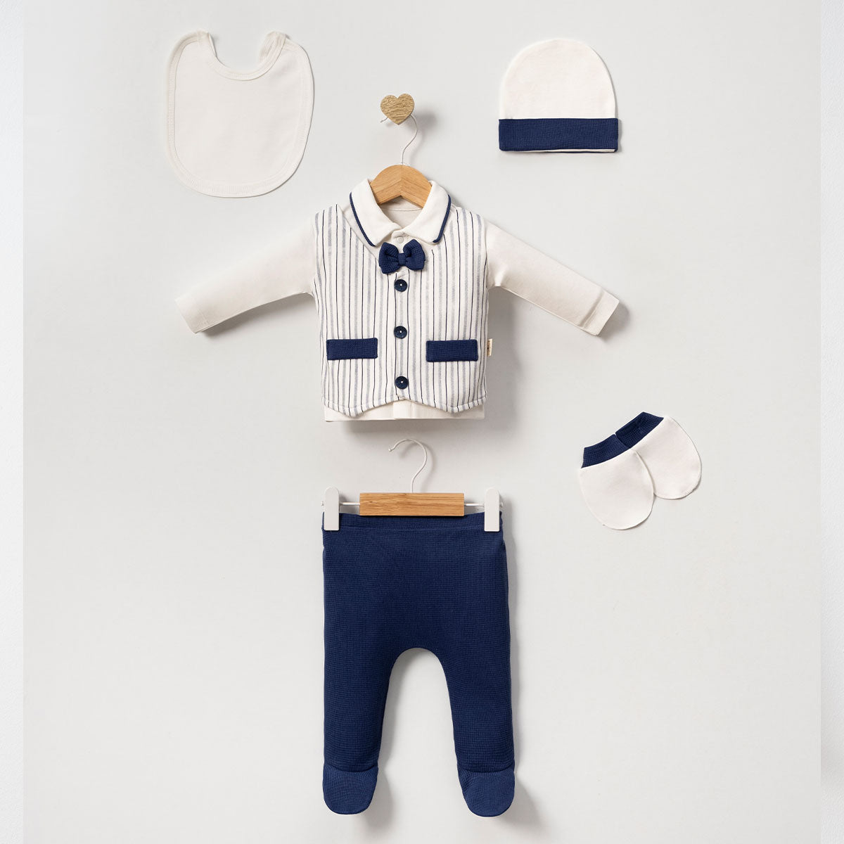 MC - Textured cotton - 5pc welcome set