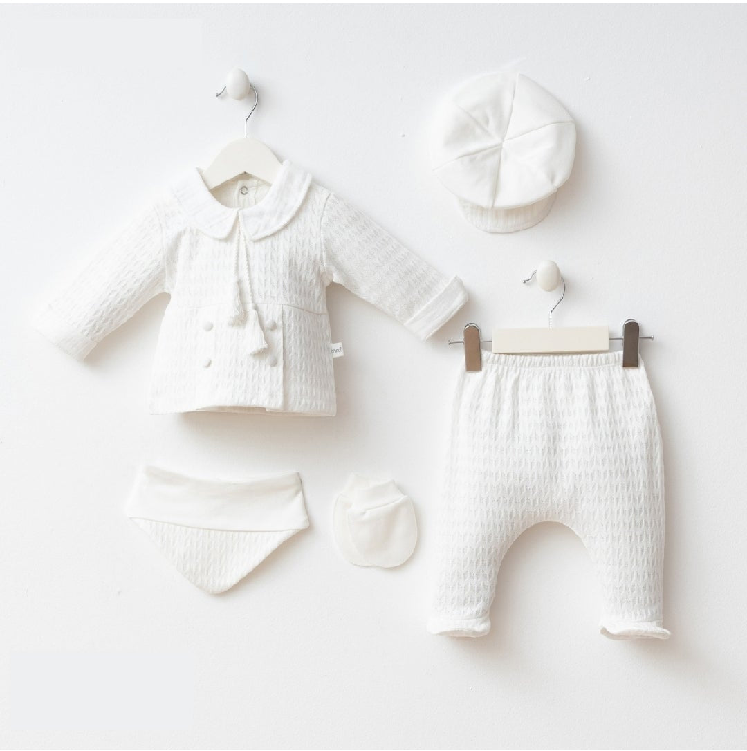 MZ - Textured cotton - 5pc welcome set