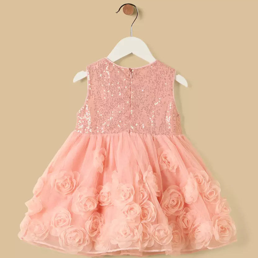 MAX-Sequin Embellished Sleeveless Dress