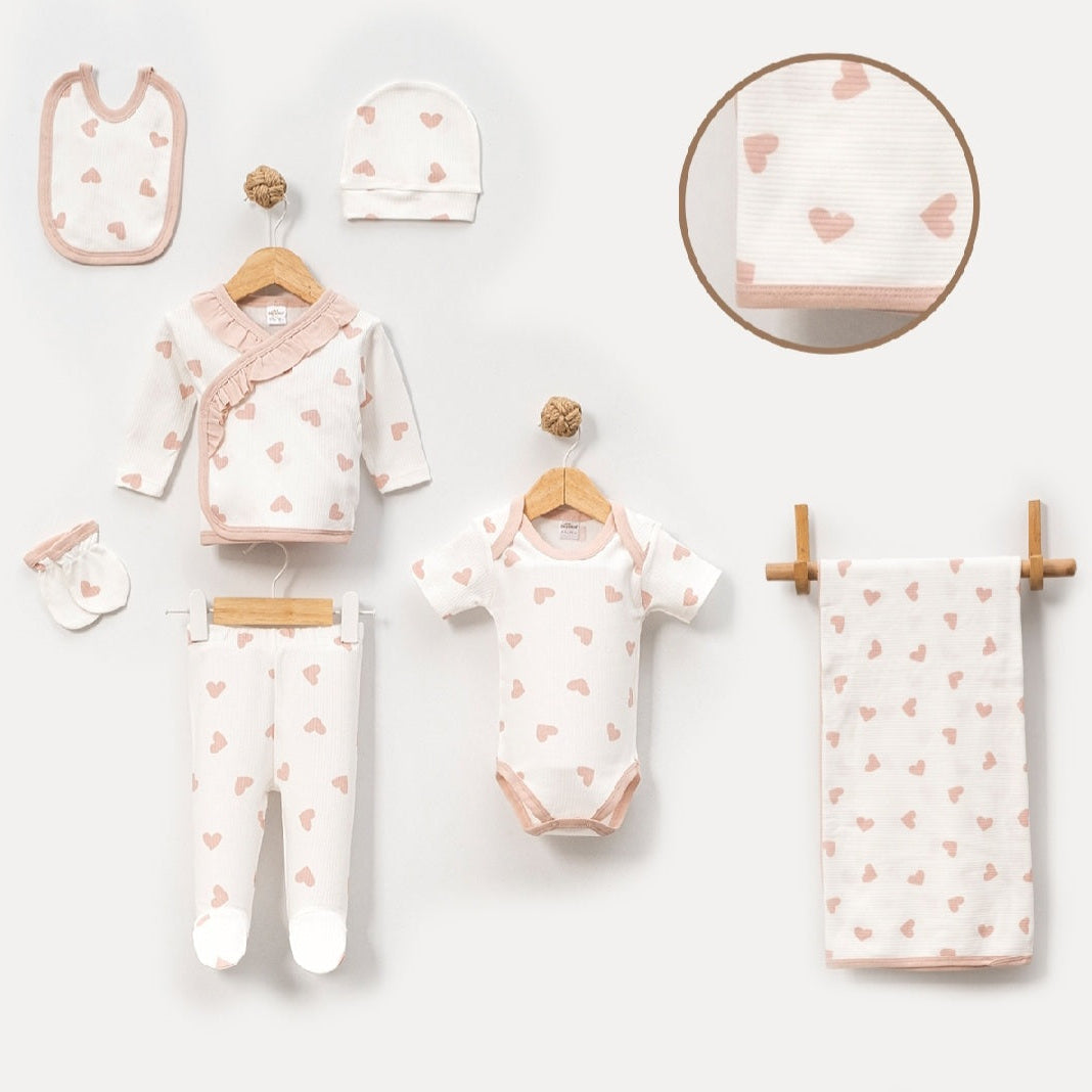 Light knitted 7pc welcome set
