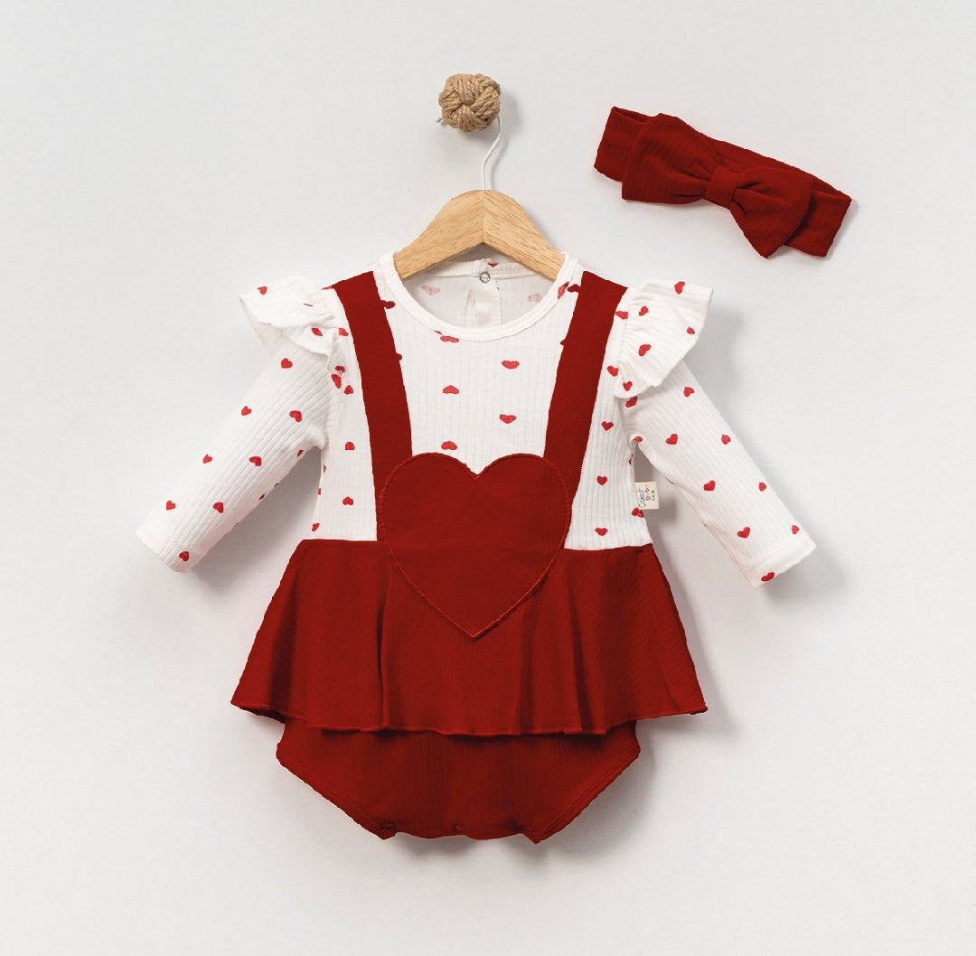 2PC LOVE BODYSUIT SET