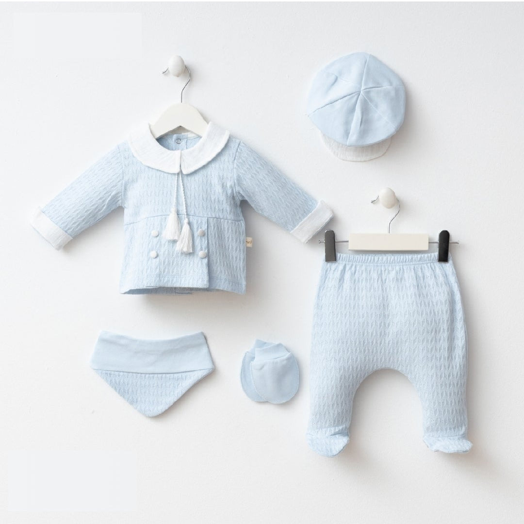 MZ - Textured cotton - 5pc welcome set