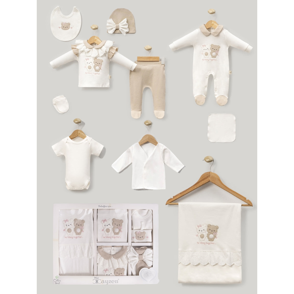 MC - COTTON - 10pc welcome set