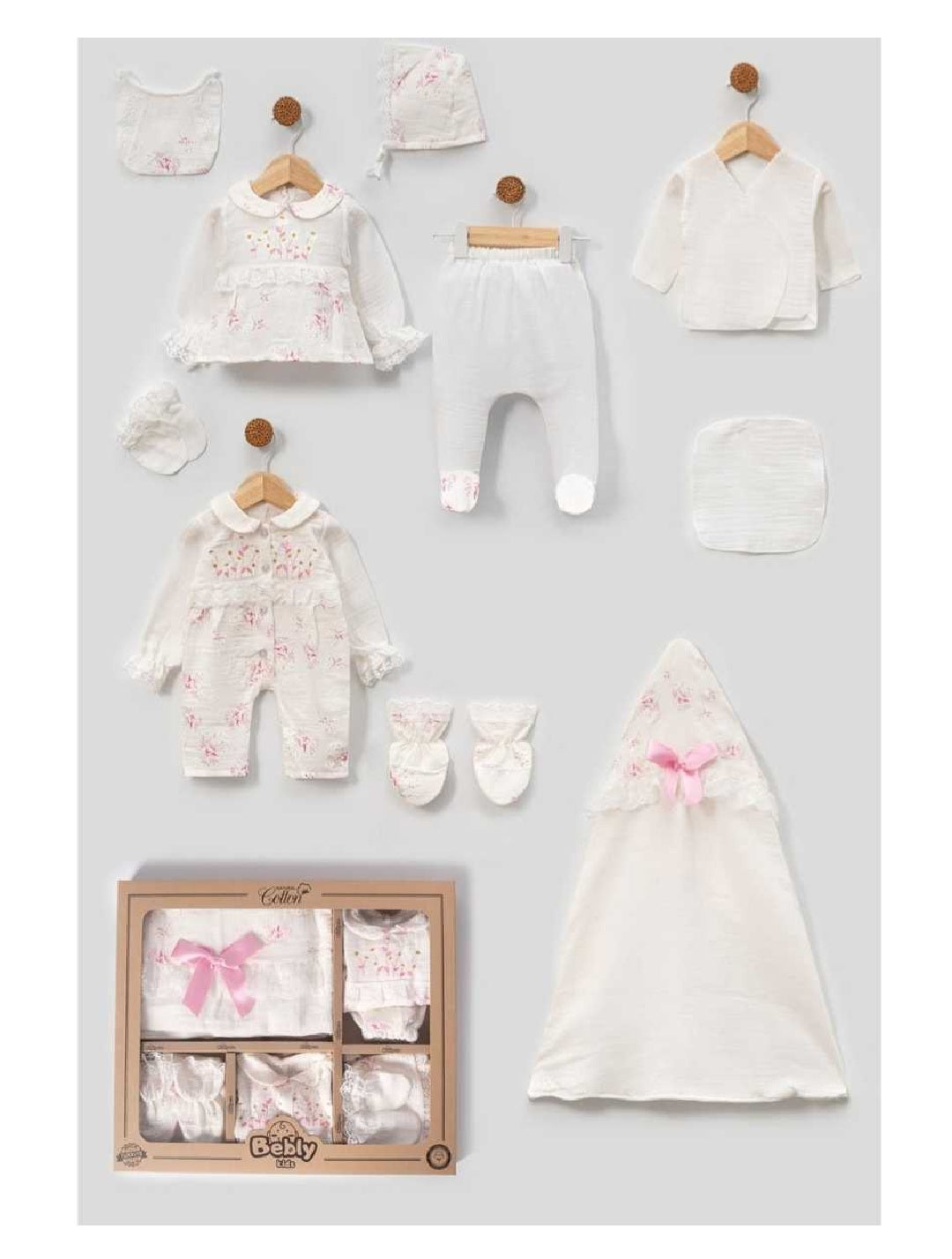 FLORAL BAY - PREMIUM MUSLIN WELCOME SET