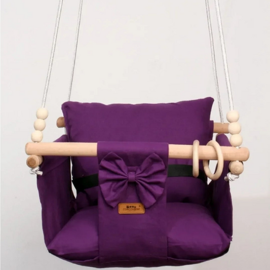 BABY WOODEN SWING