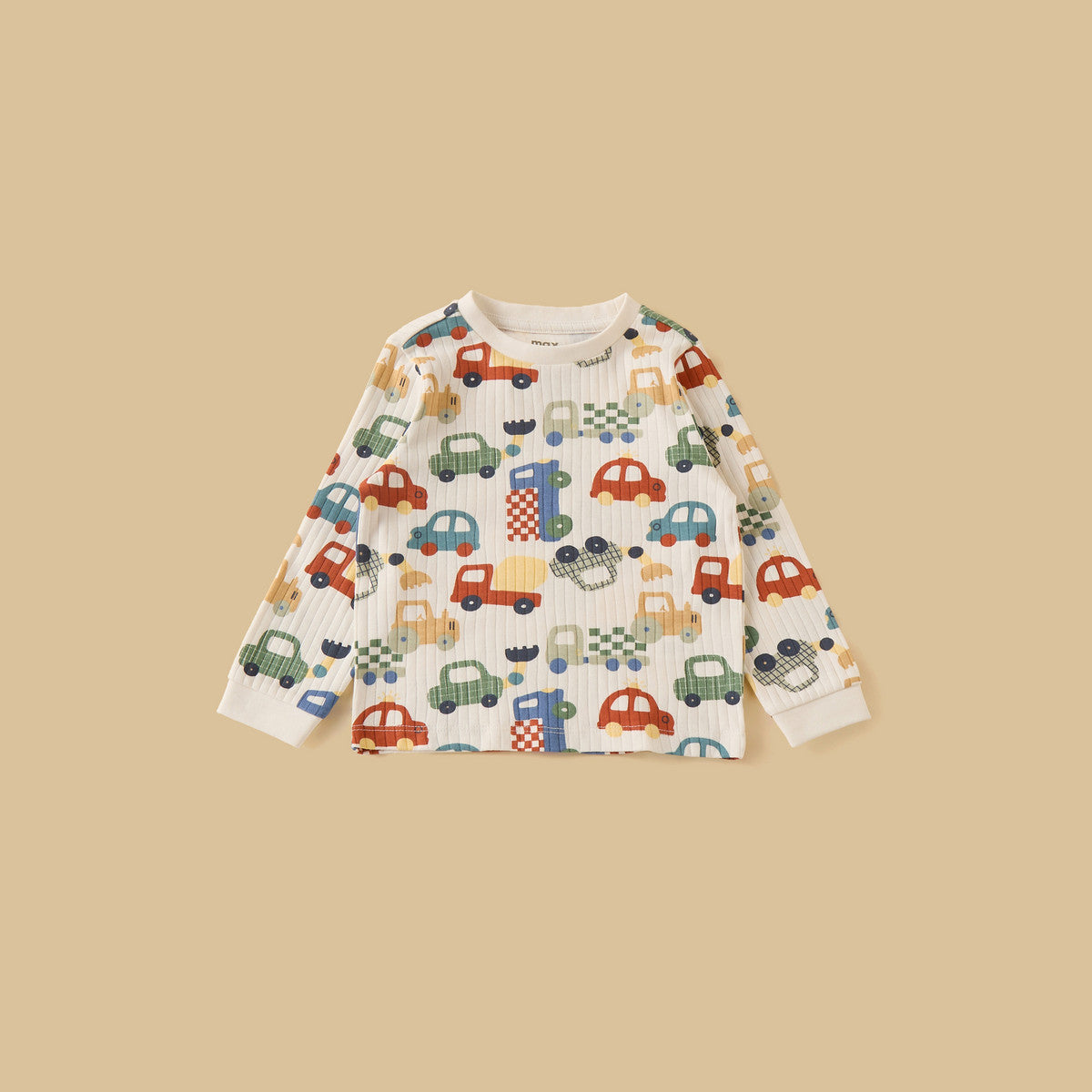 MAX-Pack of 2 - Ribbed Cotton T-shirts and Pyjamas