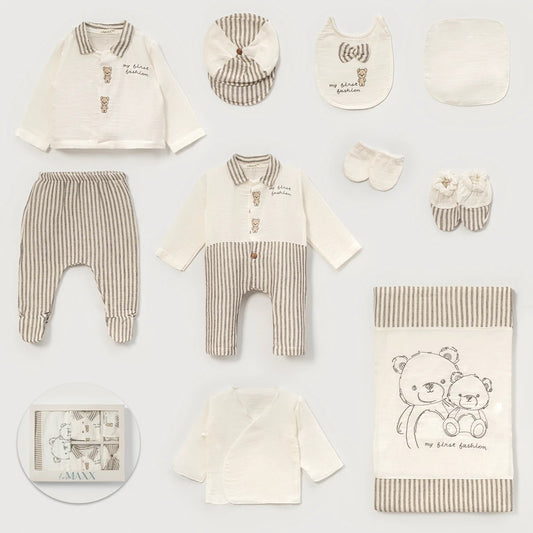 LM-COTTON/MUSLIN WELCOME SET