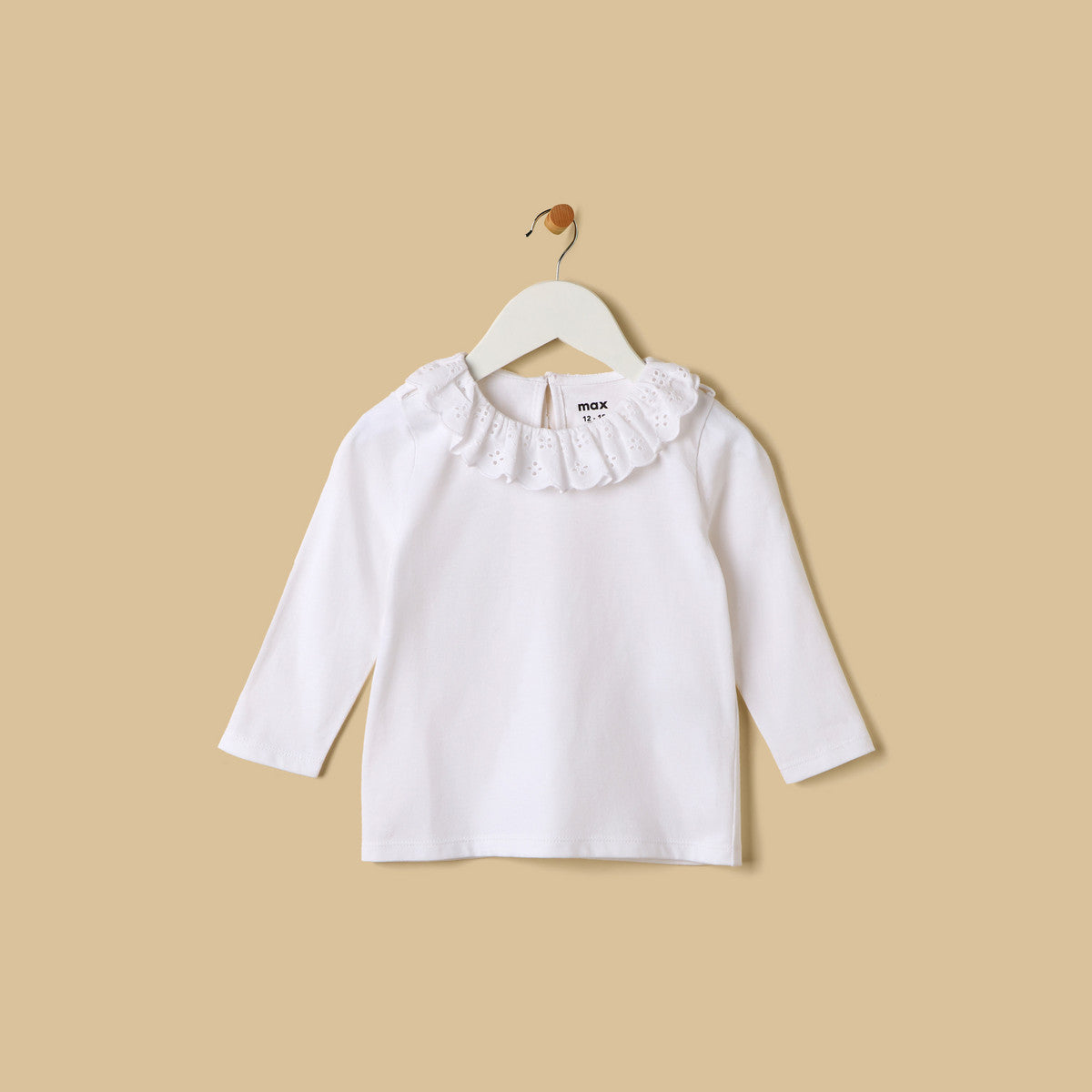 MAX-Embroidered Pinafore with Top