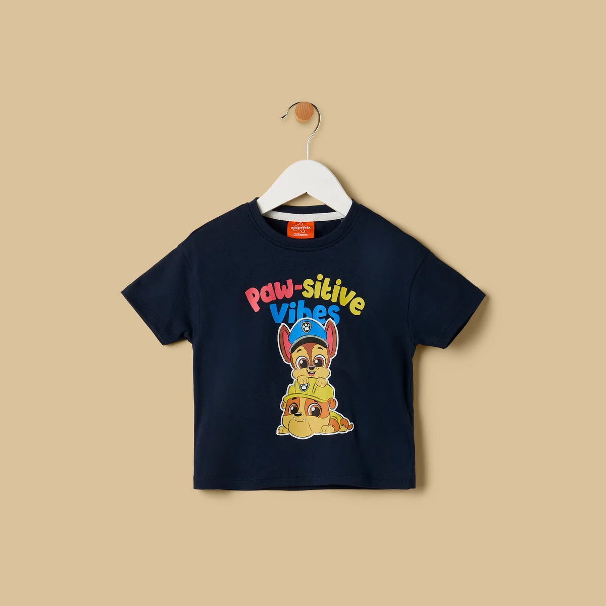 MAX-PAW Patrol Print Cotton T-shirt and Shorts Set