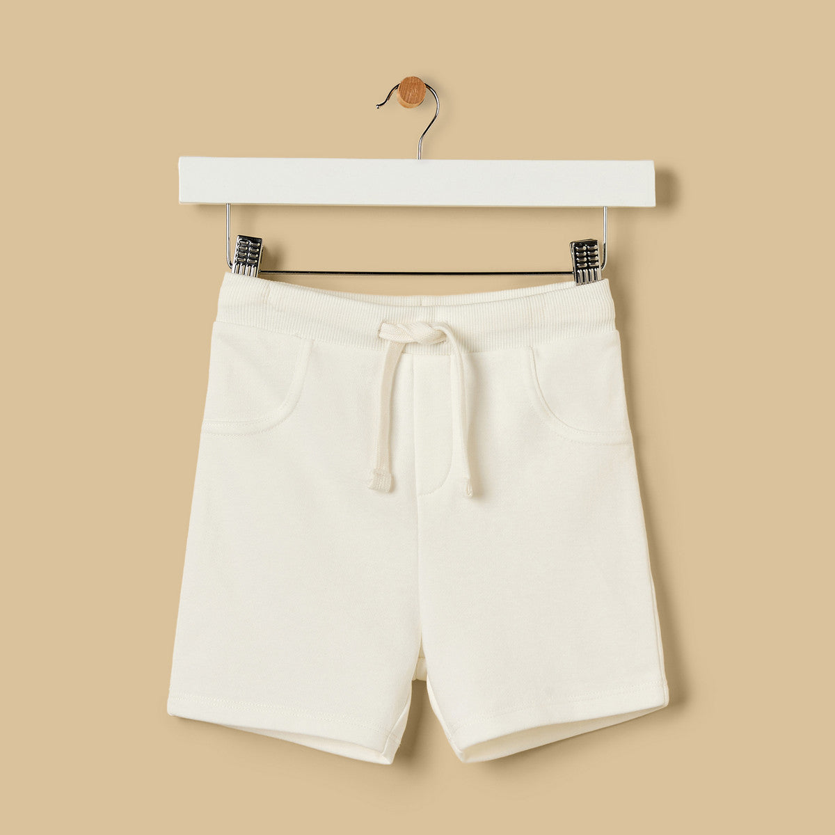 MAX-Tokyo Varsity Print Cotton T-shirt and Shorts Set