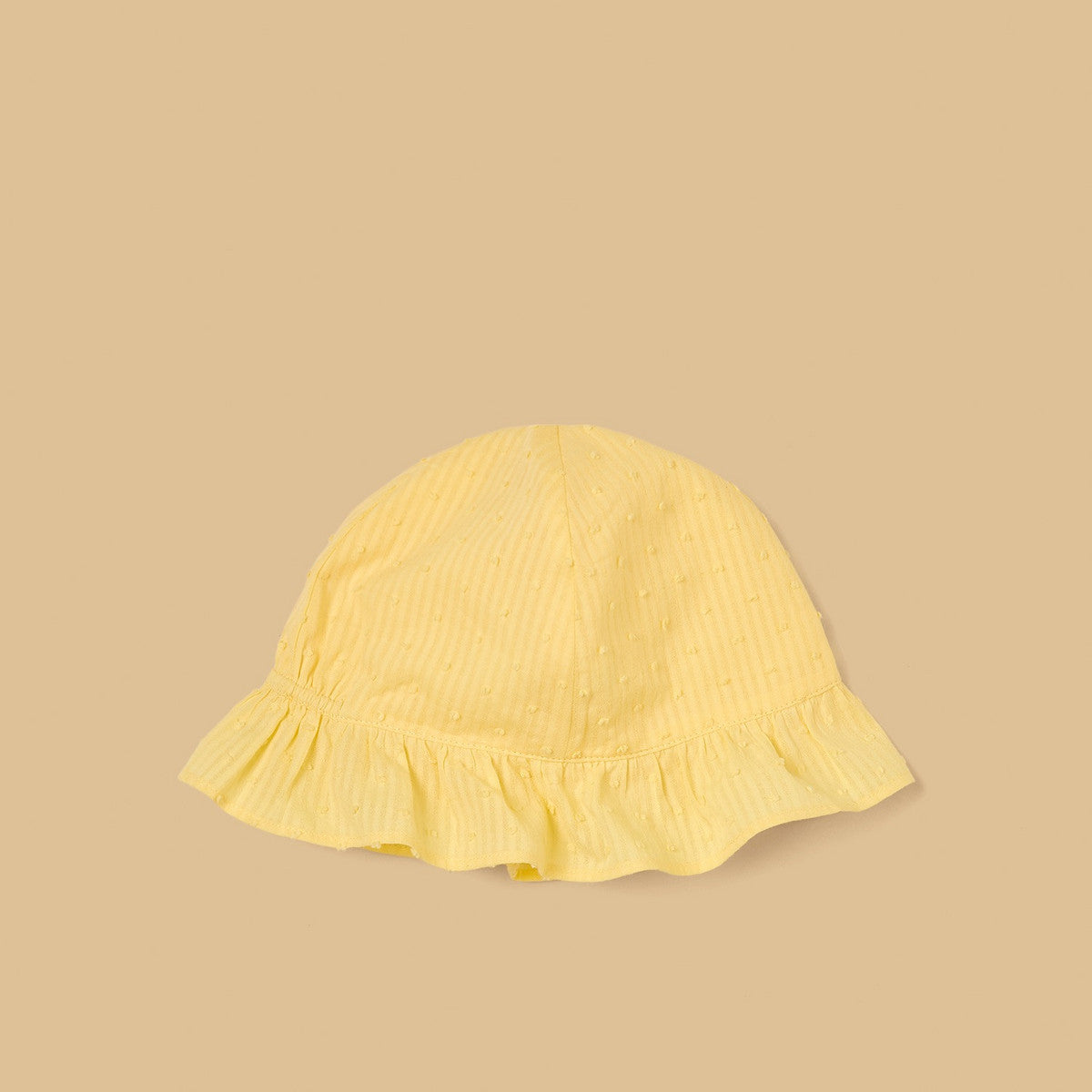 MAX-Textured Sleeveless Romper with Cap