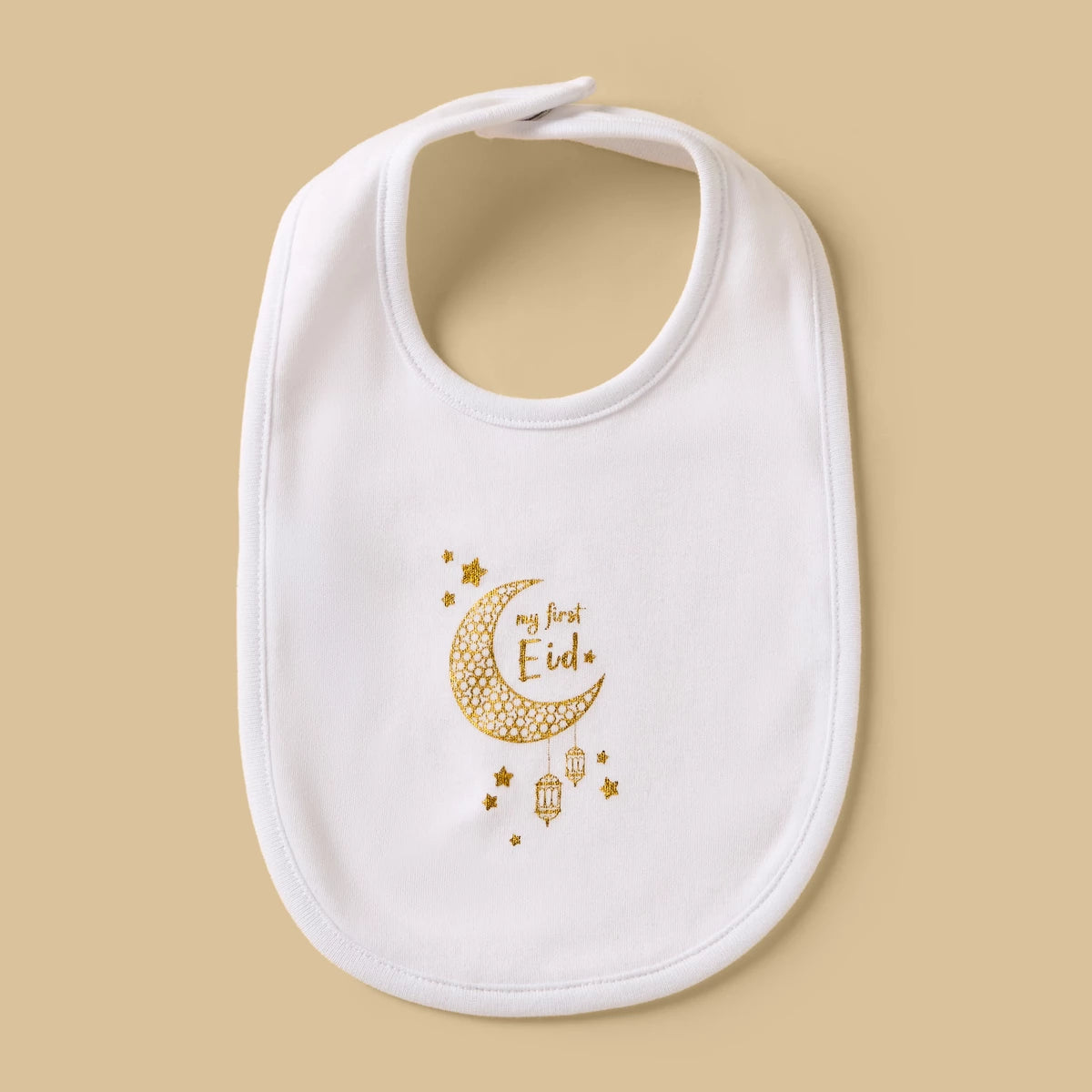 MAX-My First Eid Print 3-Piece Cotton Clothing Set