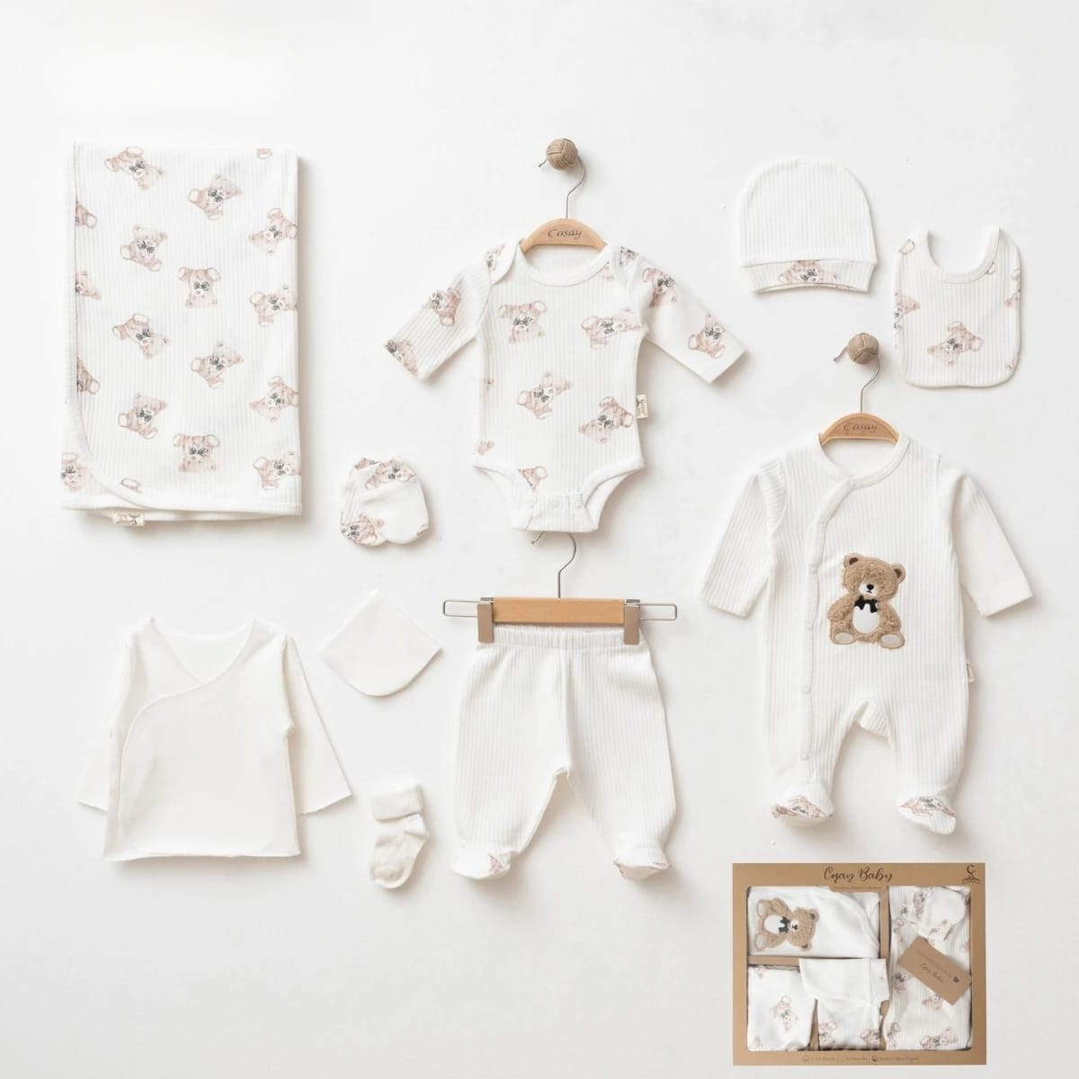 CB - RIBBED - 10 PC Welcome set
