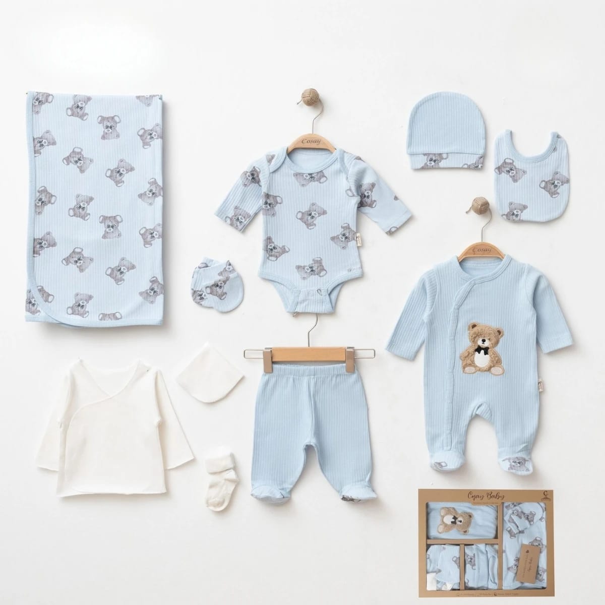 CB - RIBBED - 10 PC Welcome set