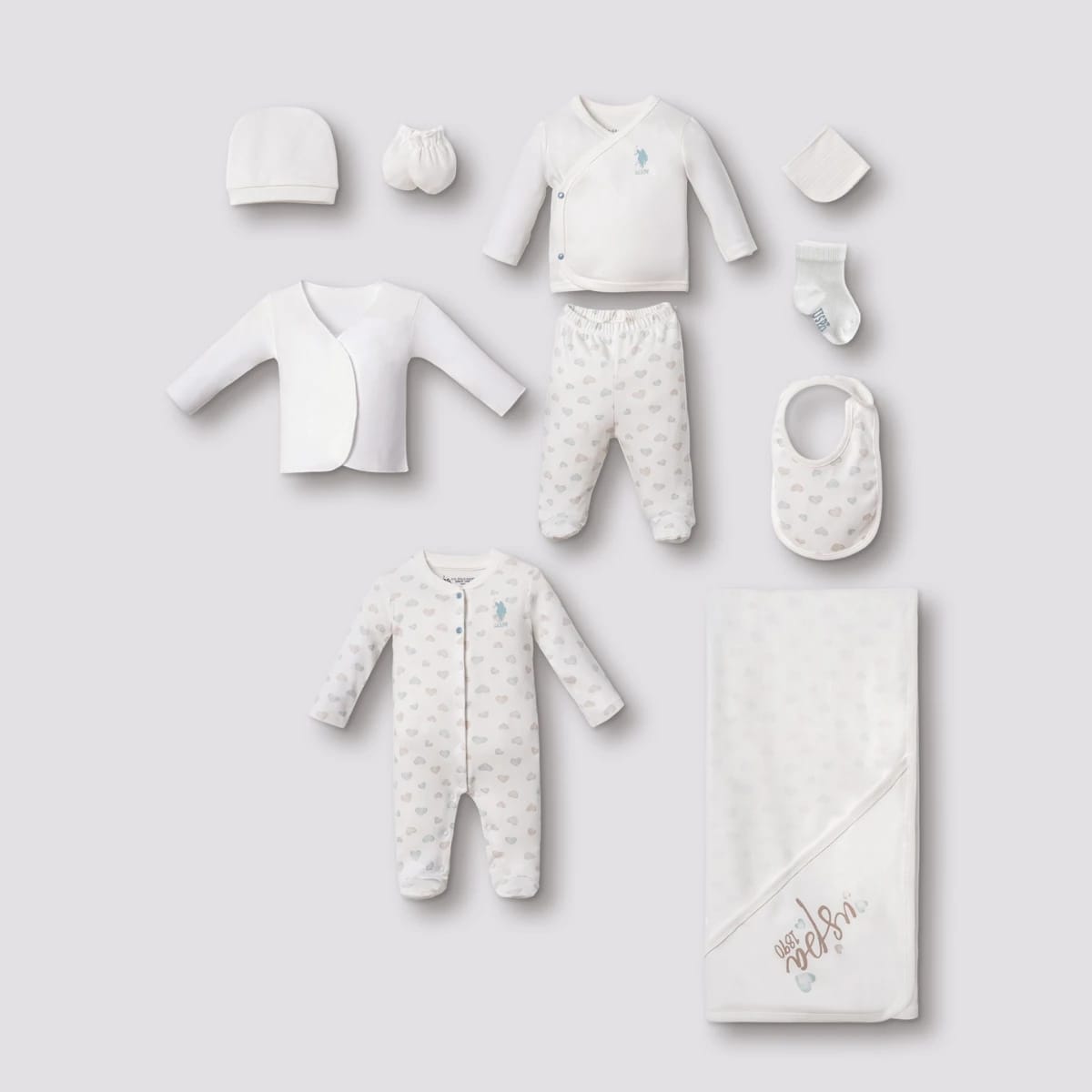 U.S.POLO ASSN. - COTTON welcome set