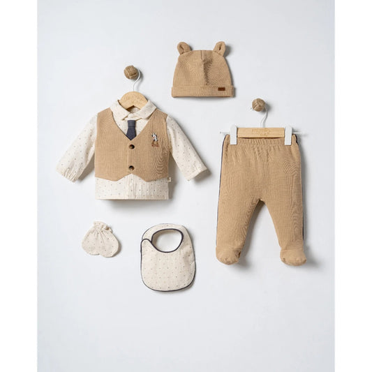 MYMIO-TEXTURED COTTON-5PC WELCOME SET