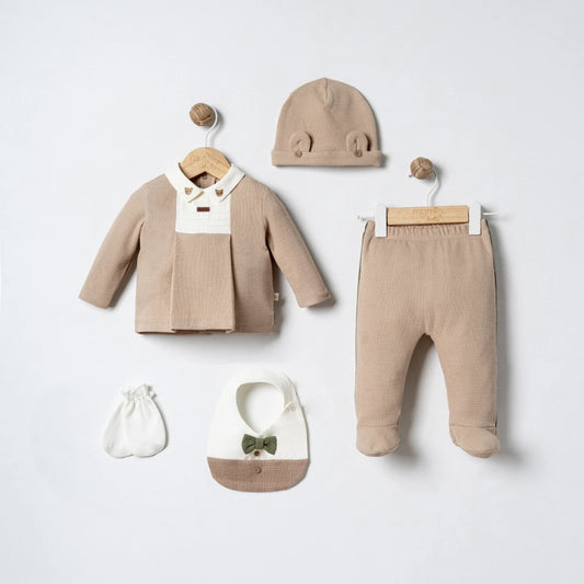 MYMIO-TEXTURED COTTON-5PC WELCOME SET