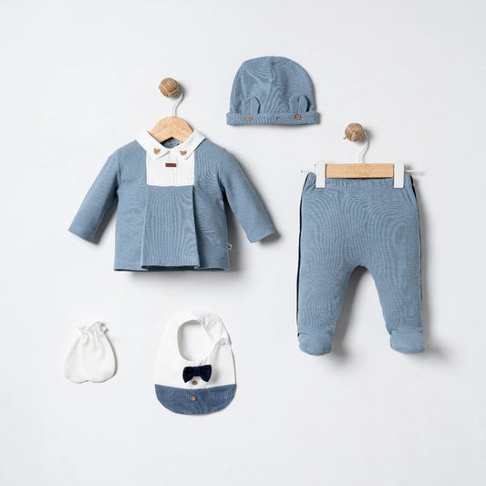 MYMIO-TEXTURED COTTON-5PC WELCOME SET