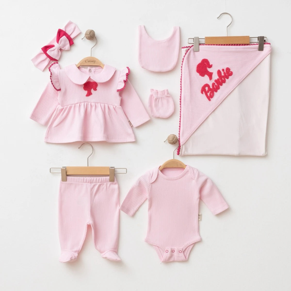 CB - RIBBED -7 PC Welcome set