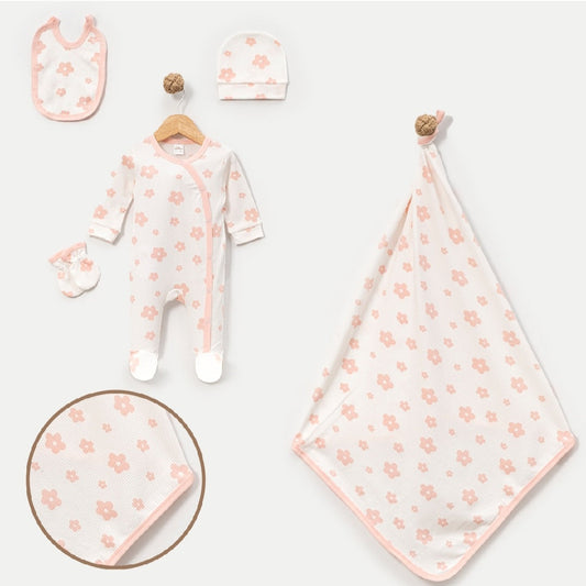 Light knitted 5pc welcome set