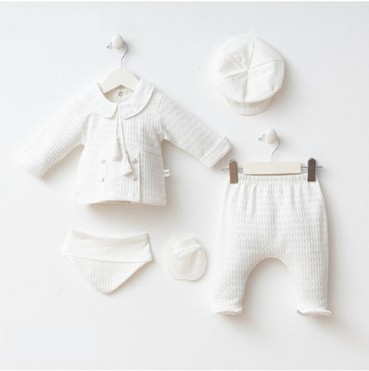 MZ - Textured cotton - 5pc welcome set