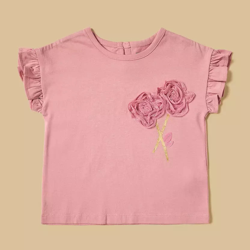 MAX-Pack of 3 - Embellished Cotton T-shirt