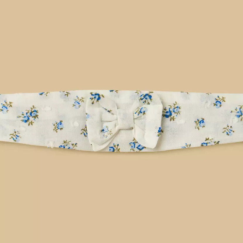 MAX-Floral Print Romper with Headband