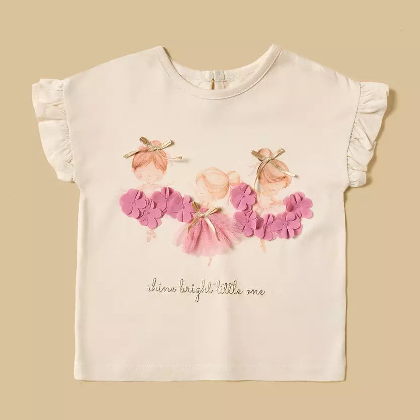 MAX-Pack of 3 - Embellished Cotton T-shirt