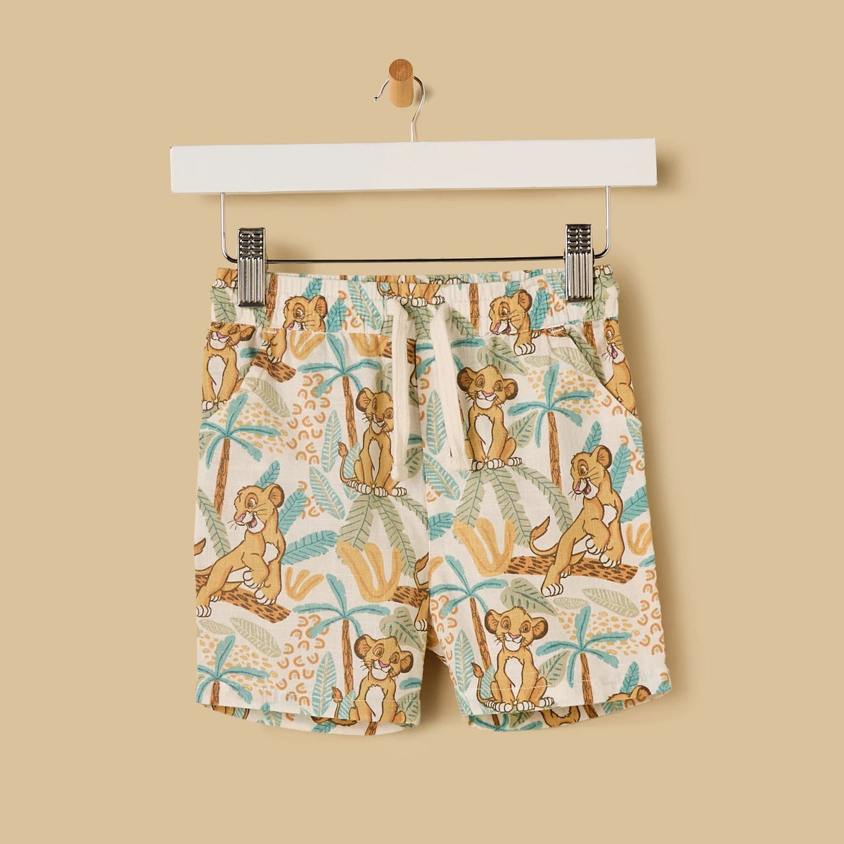 MAX - Lion King Print Cotton Shorts Set
