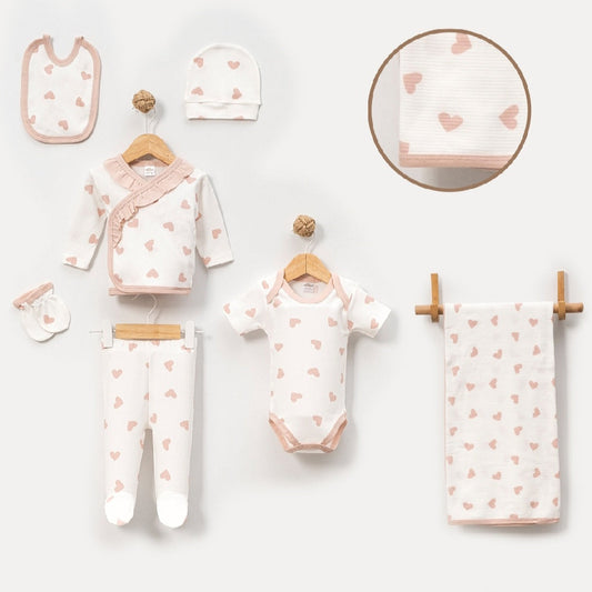 Light knitted 7pc welcome set