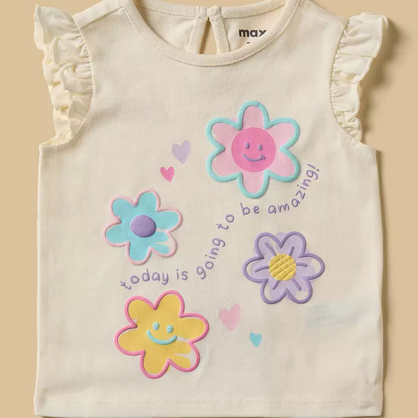 MAX-Pack of 5 - Assorted Sleeveless Cotton Top