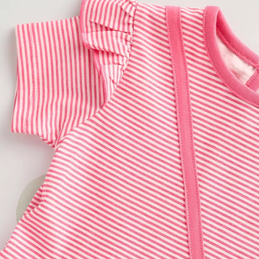 MAX-Unicorn Applique Drop Waist Dress