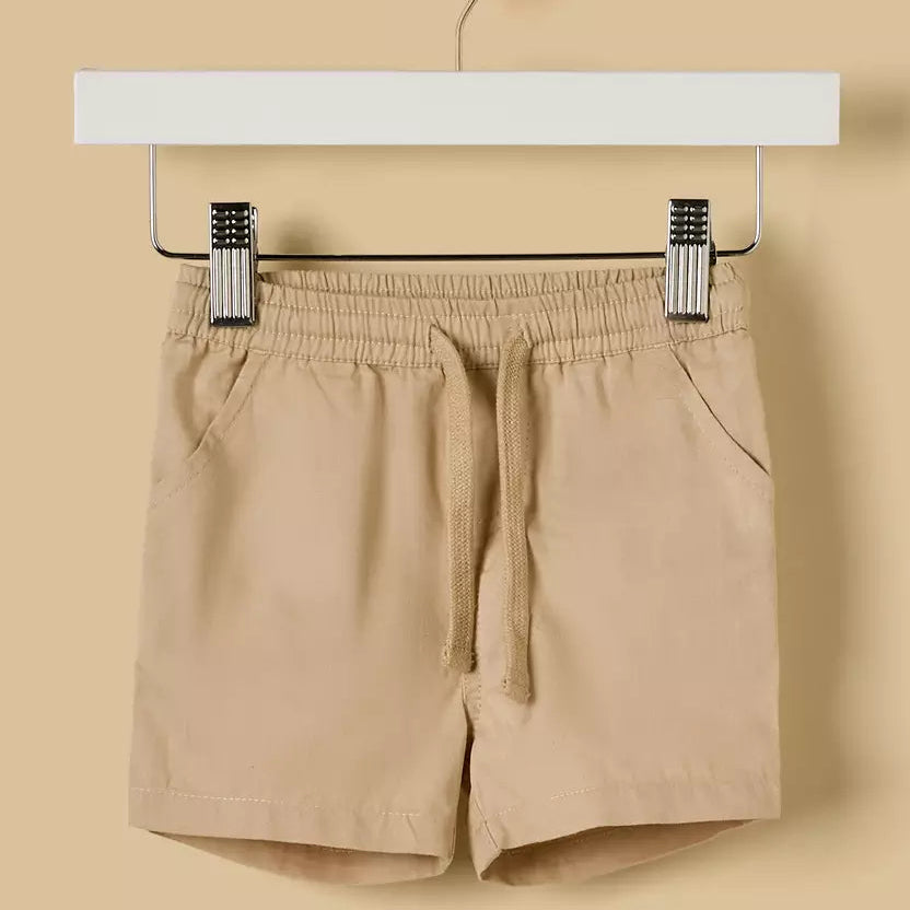 MAX-Gingham Cotton Shirt and Shorts Set