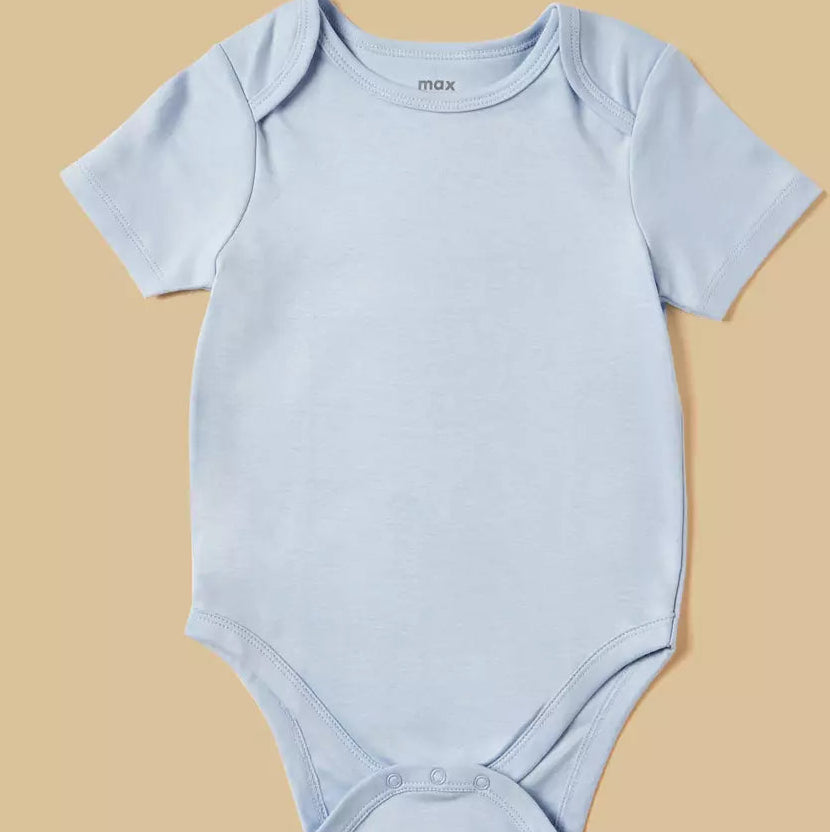 MAX-Pack of 5 - Assorted Cotton Bodysuit
