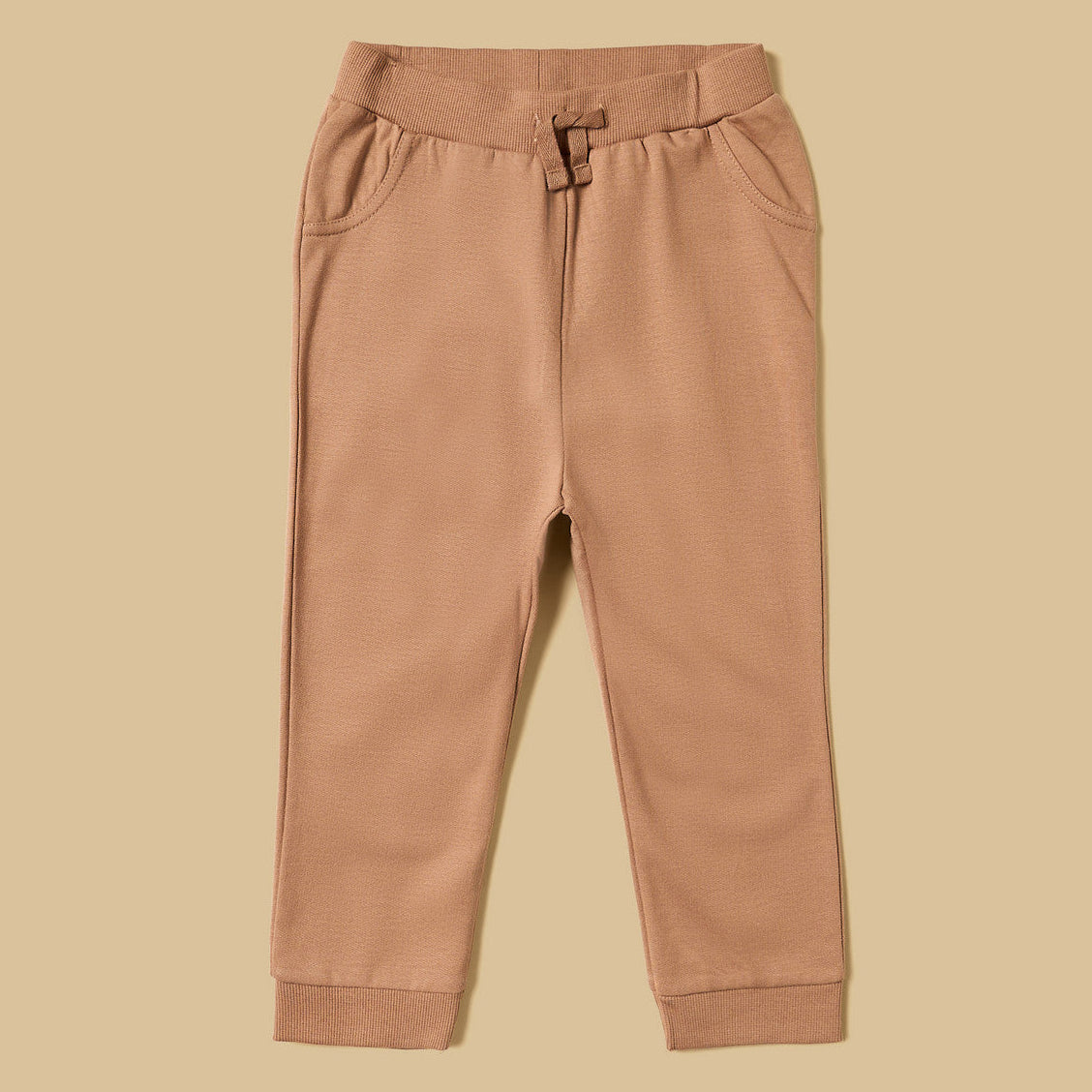 MAX- Plain Cotton Shirt with Joggers and Soft Toy