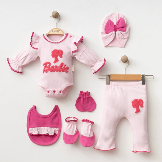 Light knitted 5pc welcome set